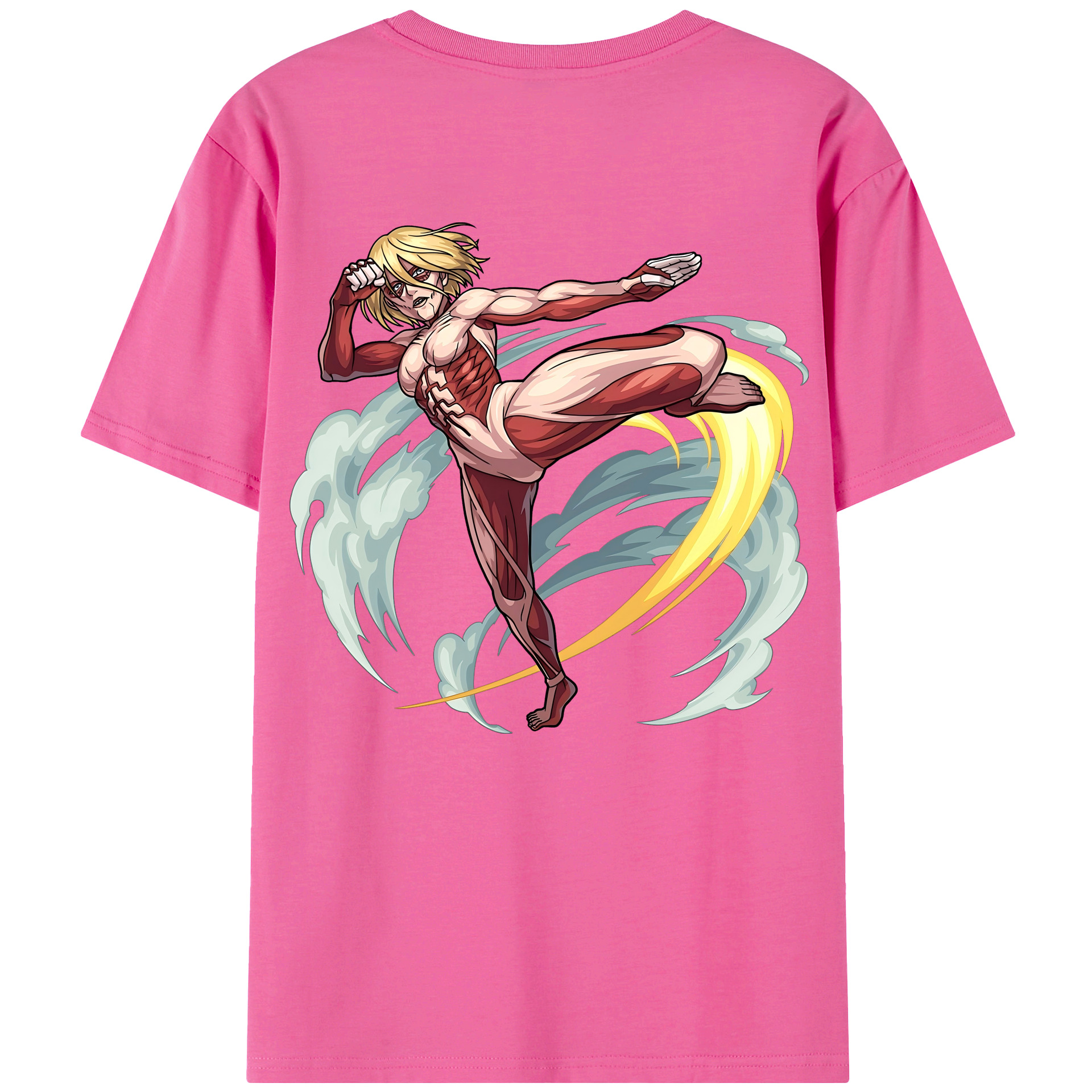（画像用） 進撃の巨人 Attack on Titan レディース半袖Tシャツ(バックプリント)